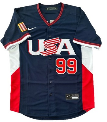 Aaron Judge WBC USA Mens M Medium Navy Jersey New W Tags RARE New York Yankees