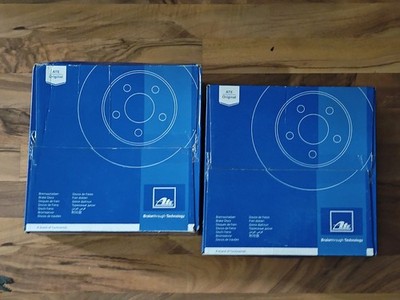 2x Bremsscheiben für RENAULT MEGANE, FLUENCE (ATE 24.0108-0116.2)