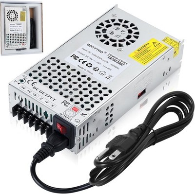 Upgraded Power Supply for 3D Printer or Camera Security System. 24V 600W DC