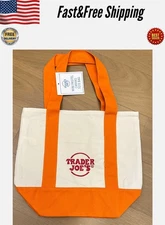 Trader Joe’s Mini Canvas Reusable Tote Bags Colorful Canvas Tote Bag