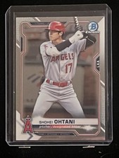 2021 Bowman Chrome Shohei Ohtani #27 Los Angeles Angels