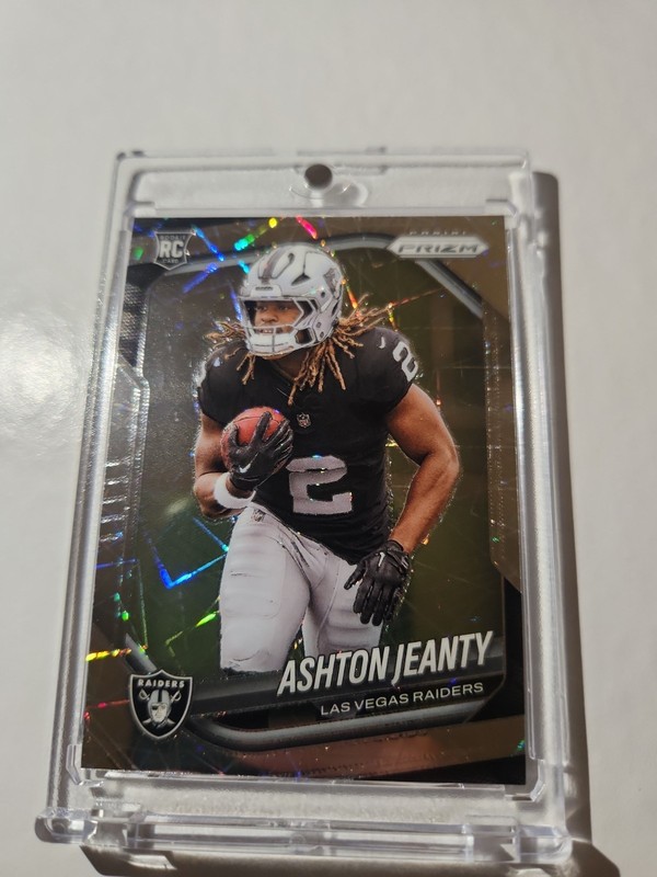 2025 Panini Prizm - Rookies Ashton Jeanty #315 Lazer Prizm (RC)