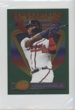 2020 Topps Finest Flashbacks All-Stars Jumbo Box Topper Ronald Acuna Jr #99 v9t