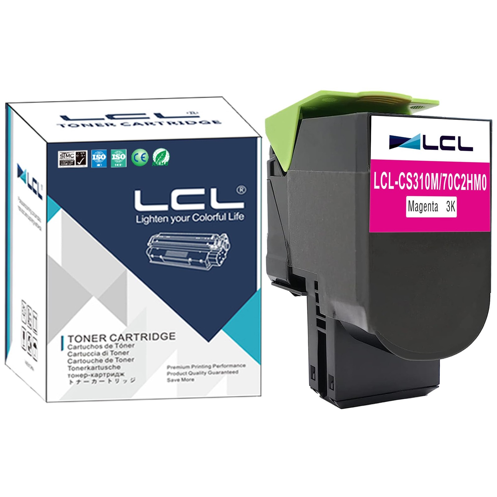 Cartouche toner magenta 702HM haute densité et 3000 pages nettes