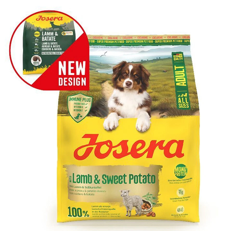 ca. 12,5 kg  Josera A/S Adult Lamb & Sweet Potato Verpackung beschädigt - Bild 3 von 4