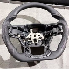 Black Leather Steering Wheel Fit For Ford F-150 2015-2020 F-250f350 2017-2022