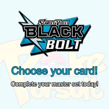 Scarlet & Violet: Black Bolt Singles – Choose Your Card - 80% OFF! - Pokémon TCG