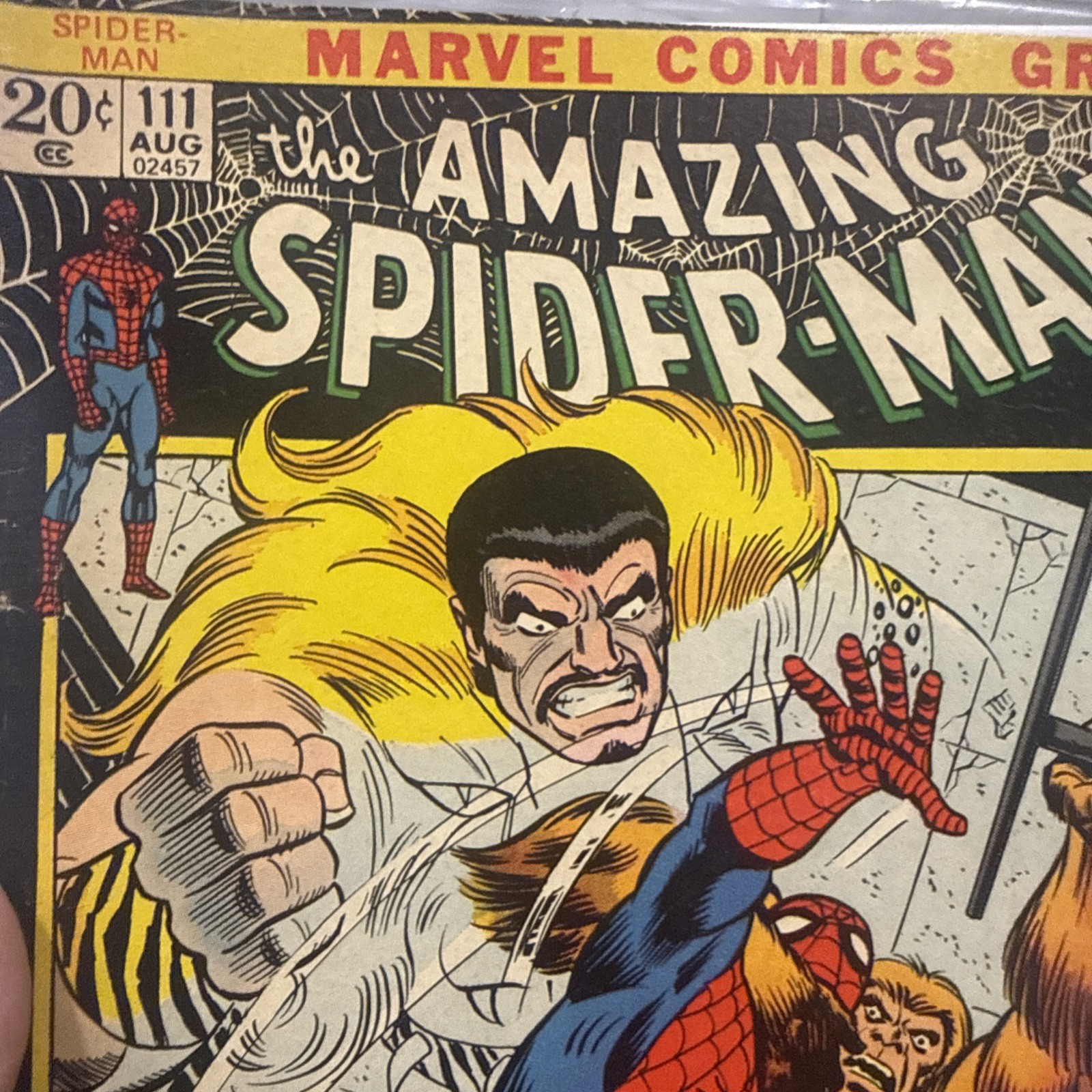 Amazing Spider-Man #111 Kraven the Hunter Appearance! Marvel 1972