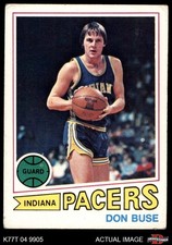 1977 Topps #94 Don Buse Pacers University of Evansville 3.5 - VG+
