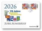 Germany 2026 FDC´s EUROPA - 70th Anniversary of First Stamps 2v MNH