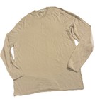 Onia Men's Large L/G Beige ivory Textured Knit Crew Neck Cotton Sweater — photo 4