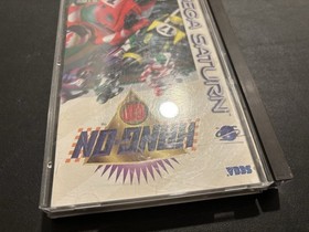 Hang-On GP (Sega Saturn, 1995) Complete CIB with Manual and Registration Card