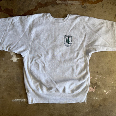 90s VINTAGE CAL POLY HUMBOLDT ROWING CREW CHAMPION REVERSE WEAVE SWEATSHIRT SZ M