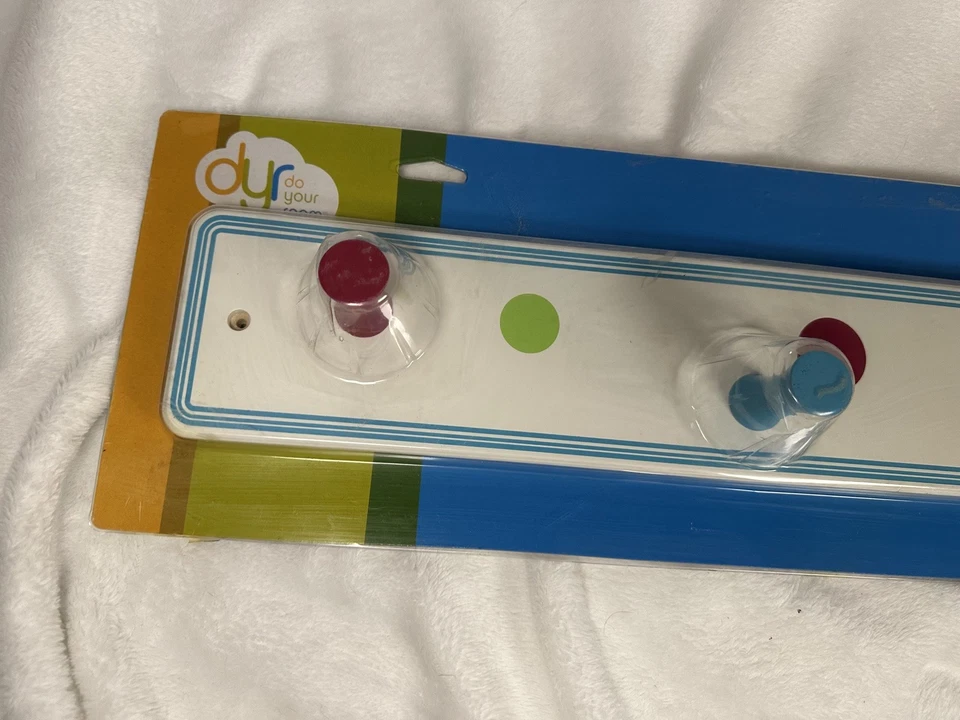 Y2K DYR сделай свою комнату - Kids "Lotta точек крюк" (3) Aqua/лайм/зеленый/Fushia - Изображение 4 из 4