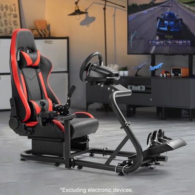 Marada G29 Racing Simulator Cockpit Wheel Stand With Seat Fits Logitech G29 G920