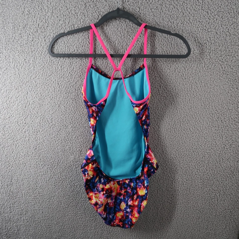 Traje de baño TYR para mujer 30 de una pieza corte Durafast rendimiento espalda baja Foto 2 de 4