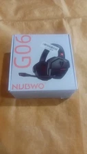 NUBWO G06 Dual Wireless Gaming Headset with Microphone Orange Wireless+Bluetooth