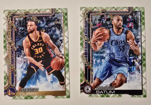 2025-26 Topps Basketball Holiday Plaid Parallel You Pick Complete Your Set