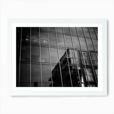 monochromatic aegis Art Print Framed Wall Art Poster Canvas Print Picture