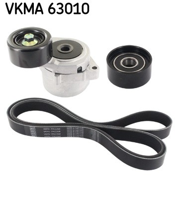 SKF VKMA 63010 V-Ribbed Belt Set for HONDA