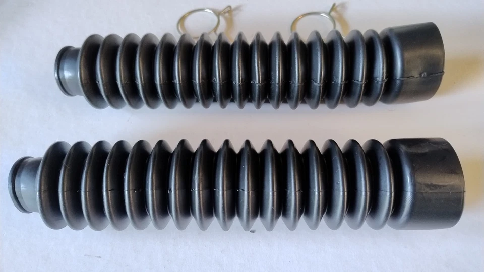 Soufflets de fourche neufs Yamaha 125 DTMX 2A8 4J3 - Photo 2/4