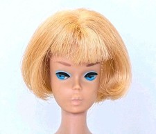 Vintage Original 1960's Blonde American Girl Barbie Doll Head Only #1070 Japan