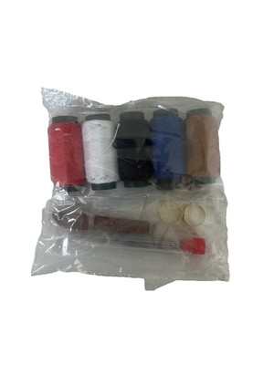 Steel Sewing Kit - Includes Needles, Thread and Thimbles (New/Sealed