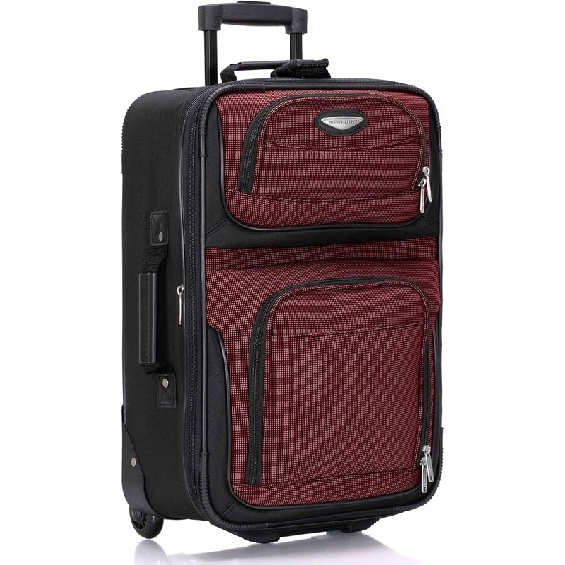 With Rolling Wheels  21-inch Carry-on
