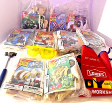 Marvel Avengers Assemble Kids Workshop Build  Grow Kit bonus glasses and hammer