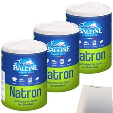 La Baleine Natron Streuer 3er Pack 3x250g Dose usy Block