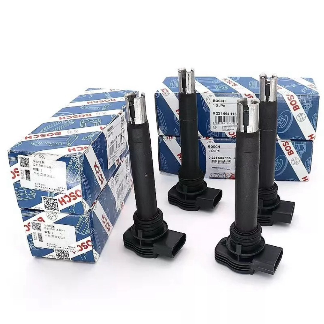 4PCS 0221604115 Bosch Ignition Coil For AUDI A3 A4 A5 A6 VW Beetle Golf Jetta US
