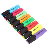 Textmarker Set 8 StüCk Mehrfarbig Neon Farben BüRobedarf Amazon Basics