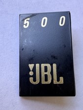 Vintage Original JBL Speaker Badge Logo Emblem Black Gold 1.34