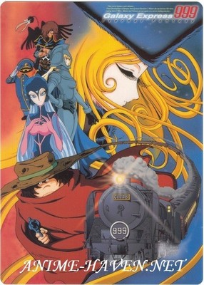 Galaxy Express 999 Vintage Anime Manga Pencil Board Art Jumbo Card