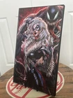 Amazing Spider-Man 29 Ariel Diaz Venomized Black Cat PRINT 11X17 Signed Framed