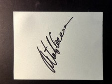 RETIEF GOOSEN - LEGENDARY SOUTH AFRICAN GOLFER -  SIGNED ALBUM PAGE