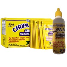 Set of 2 - CHUPA Panza Tea Bags 30 Bags  90 ml CHUPA Panza Tea Extract Liq...