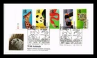 US COVER WILD ANIMALS BOOKLET FIRST DAY ISSUE FLEETWOOD