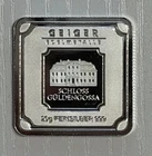 Geiger Edelmetalle Schloss Güldengossa 20g .999 Fine Silver Bar