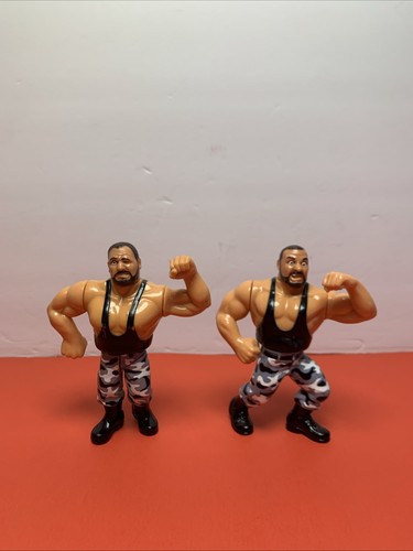 1991 WWF Hasbro The Bushwhackers Butch & Luke Wres...
