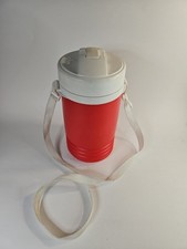 Igloo Elite 1 Gallon Water Jug Insulated Cooler Red/White Made In USA!