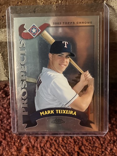 Mark Teixeira #T169 2002 Topps Chrome Traded card