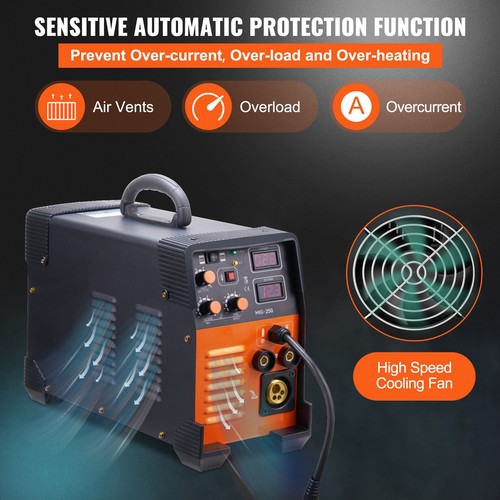 MIG/MMA/TIG 3 in 1 Welder Flux Cored Wire IGBT Technology 2.2-12m/min - Picture 6 of 12