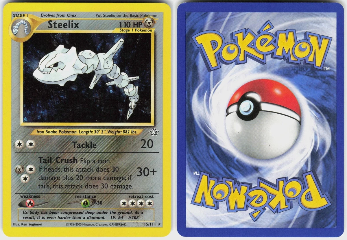 25+ Steelix 15/111 Neo Genesis for sale | Updated Oct 2026