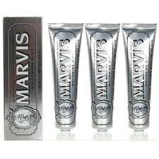 Marvis Whitening Mint 4.4oz/85ml NEW IN BOX Set of 3