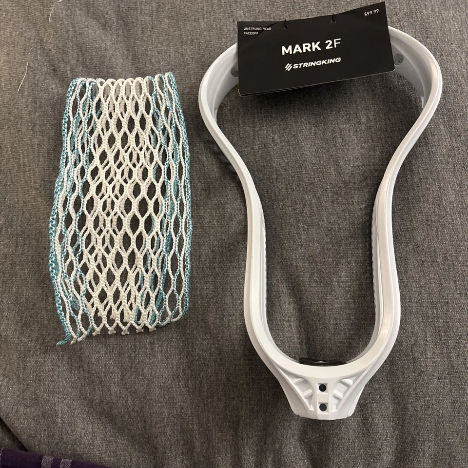 Nuevo Mark 2F Mejor Cabezal de Lacrosse Face off con Gran Malla Face off Foto 4 de 4