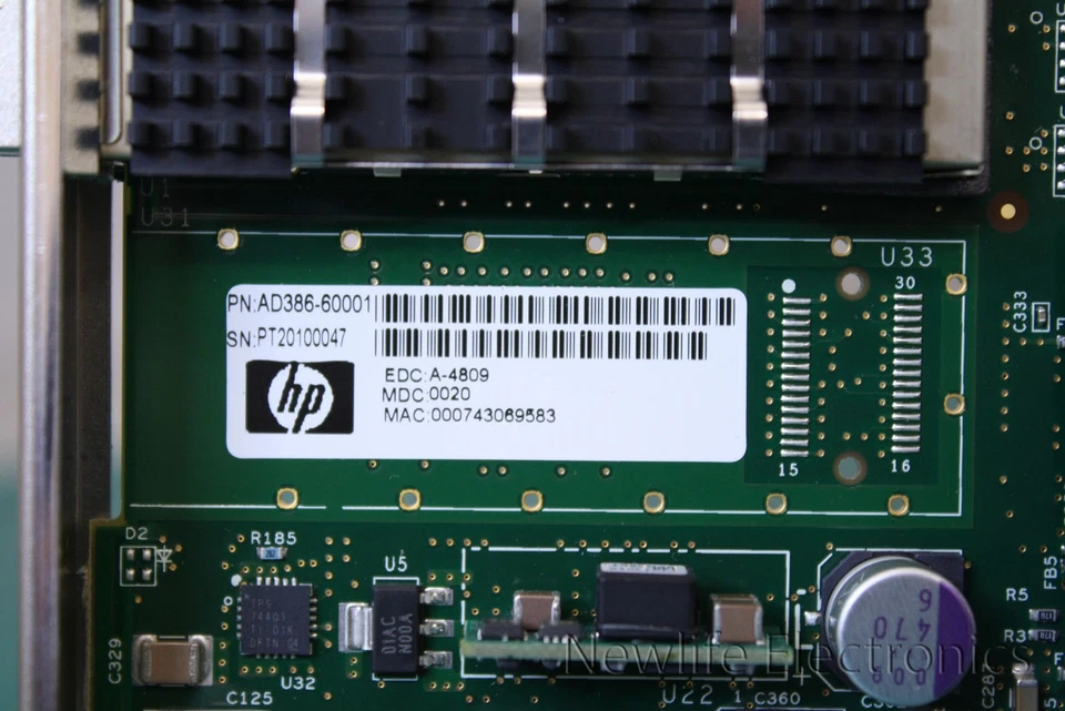 *New* HP AD386-69002 10GbE PCIe Fiber Channel Adapter Board AD386-60002 AD386A - Image 2 of 4