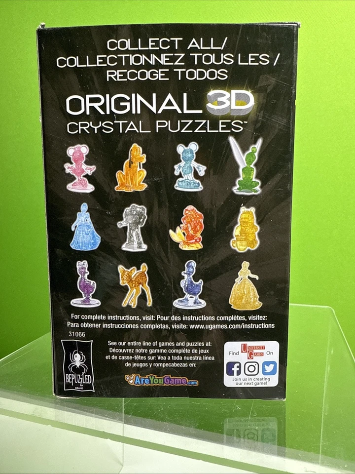 Nuevo rompecabezas de cristal 3D BePuzzled Disney Toy Story 4 Aliens 51 piezas Pixar 3D Foto 3 de 4