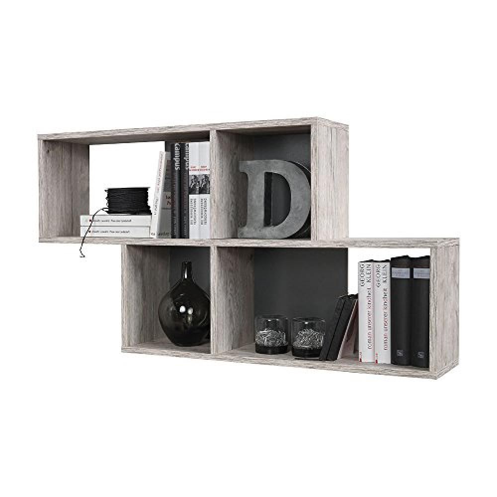 (TG. 100 x 19.5 x 53 cm) 13Casa, Zed, Mensola, Marrone, 100 x 19.5 x 53 cm - NUO