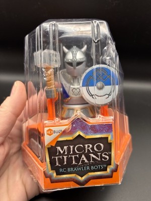 HEXBUG Micro Titans RC Brawler Bot Viking Warrior Figure   NEW (Damaged Box)